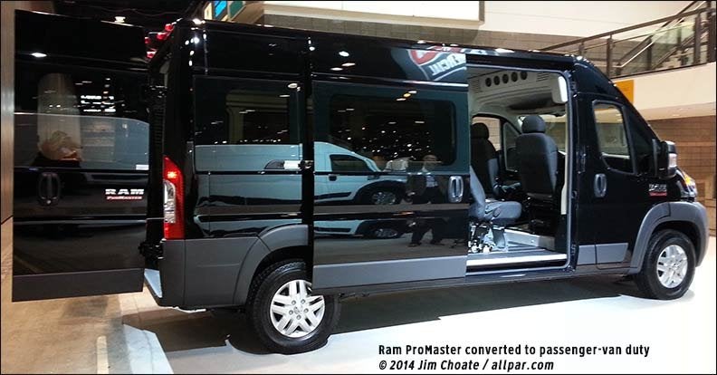 Dodge Ram ProMaster Passenger Vans 