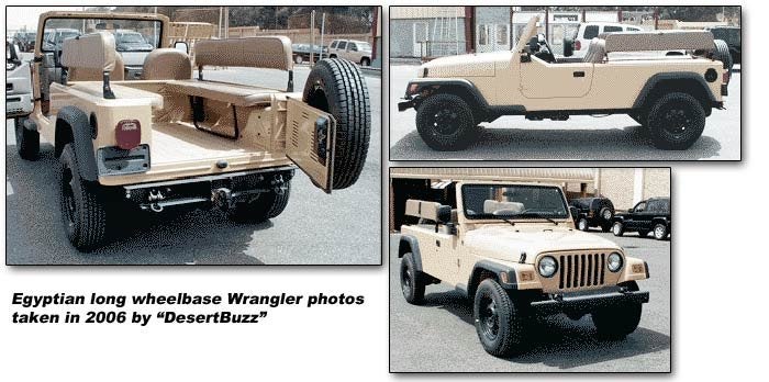 The Jeep J8: Egyptian military Jeep Wrangler | Allpar Forums