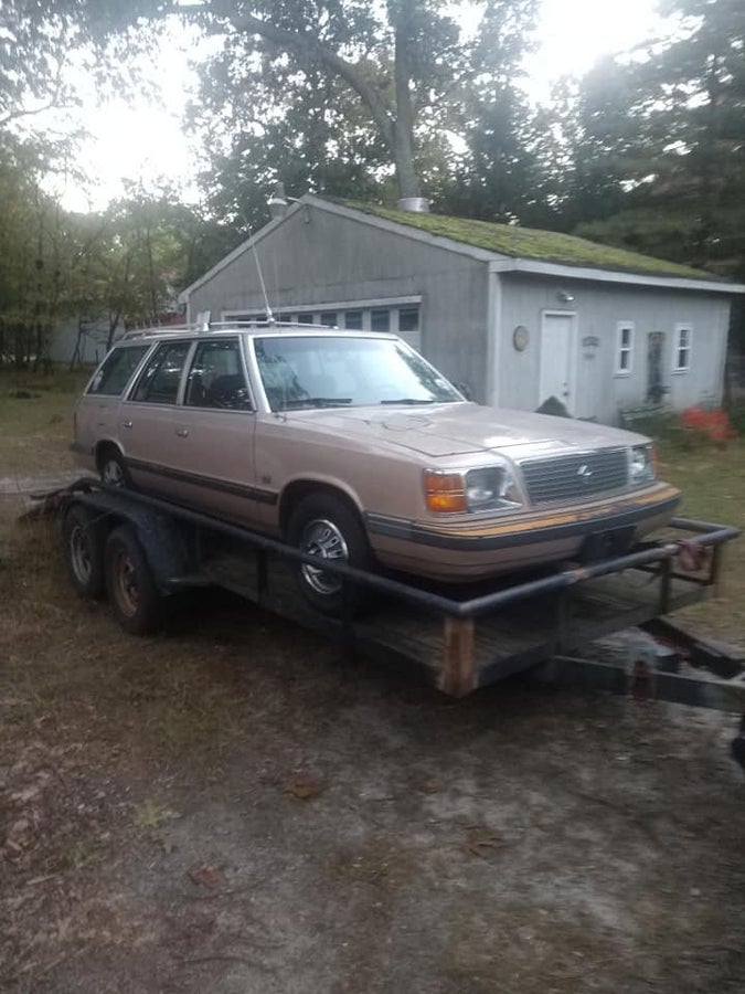 88 Plymouth Reliant wagon project with tons of parts and a 2.2 Turbo
